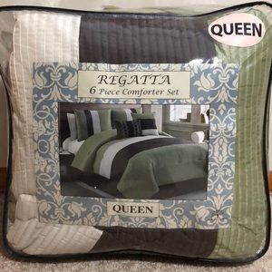Regatta 6pcs Comforter Set- Queen